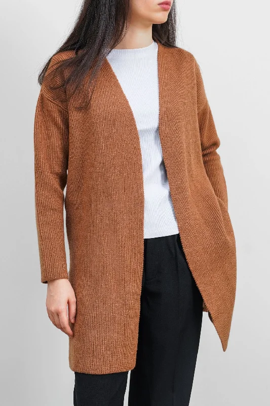 Long sleeve – Full-length sleevesLONG KNIT CARDIGAN