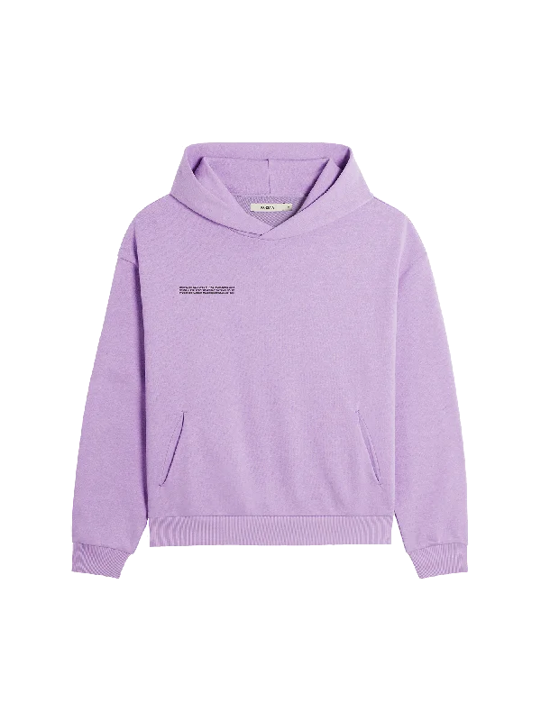 Fleece-lined – Soft, warm interior lining made from fleece materialMens 365 Midweight Hoodie—Orchid Purple