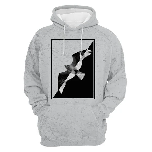 Pullover hoodie – Hoodie without a zipper, worn by pulling over the headNegative Eagle Hoodie