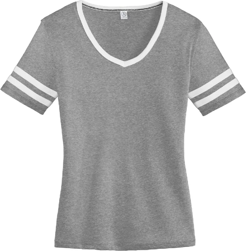 Boxy – Loose, straight cut with no shapingCLOSEOUT - Alternative Ladies Varsity Vintage 50/50 Tee