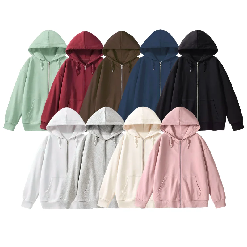 Cowl neck hoodie – Hoodie with a soft, draped collar that creates a relaxed, cozy feelPremium Zipper Organic Hoodies