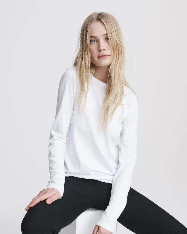 Tunic – Longer T-shirt, often reaching the hips or thighs, worn as a tunic topSlub Long Sleeve T-Shirt