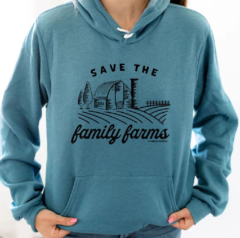 Hoodie dress – Hoodie that is long enough to be worn as a dressSave The Family Farms Hoodie (S-3XL) Unisex - Multiple Colors!