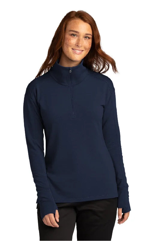 Graphic hoodie – Hoodie with printed designs, logos, or artworkSport-Tek Womens Flex Fleece Moisture Wicking 1/4 Zip Sweatshirt - True Navy Blue