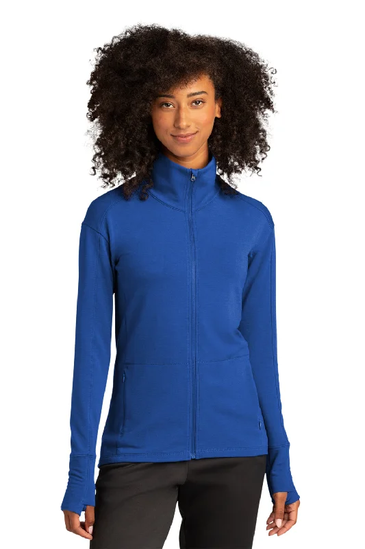 Fleece-lined – Soft, warm interior lining made from fleece materialSport-Tek Womens Flex Fleece Moisture Wicking Full Zip Sweatshirt - True Royal Blue