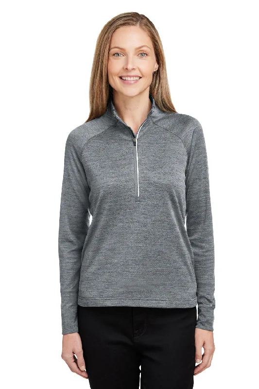 Tech hoodie – Sweatshirt made from high-tech, moisture-wicking fabrics, sometimes with built-in features like headphones or USB charging portsSpyder Womens Mission 1/4 Zip Sweatshirt - Polar Grey