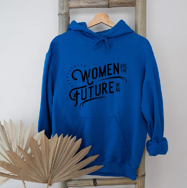 Colorblock hoodie – Hoodie with distinct blocks of color, often used for sporty or modern looksWomen Are The Future of Ag Hoodie (S-3XL) Unisex - Multiple Colors!